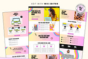 Colorful Wix Editor Sales Template, a Wix Template by Template Twist Shop (Thumbnail 2 of 10)