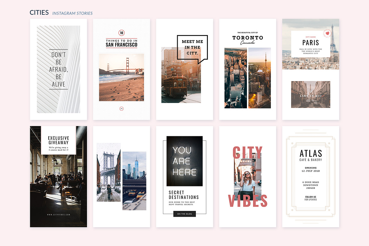 CANVA & PS Complete Instagram Bundle, a Social Media Template by Poego Social (Photo 15 of 52)