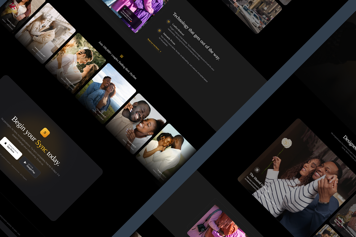 Couples Landing Page, a Landing Page Template by PetersTouch Creative (Photo 4 of 4)