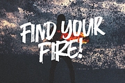 Burgendry - Brush Graffiti Font, a Script Font by dexsarharryfonts (Thumbnail 3 of 9)