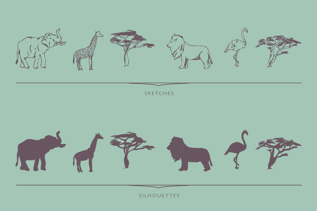 Savanna Kit, an Animal Illustration by DesignsByMissM (Photo 2 of 4)