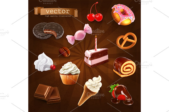 Confectionery Icons