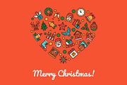 Christmas Line Icons Set + Bonuses, an Outline Icon by Boyko Pictures (Thumbnail 7 of 14)