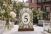 Stained Glass Wedding Table Numbers, an Invitation Template by Arfis (Thumbnail 2 of 11)