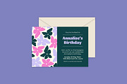 Annalise Birthday Invitation, an Invitation Template by Mountain Folk Creative (Thumbnail 3 of 7)