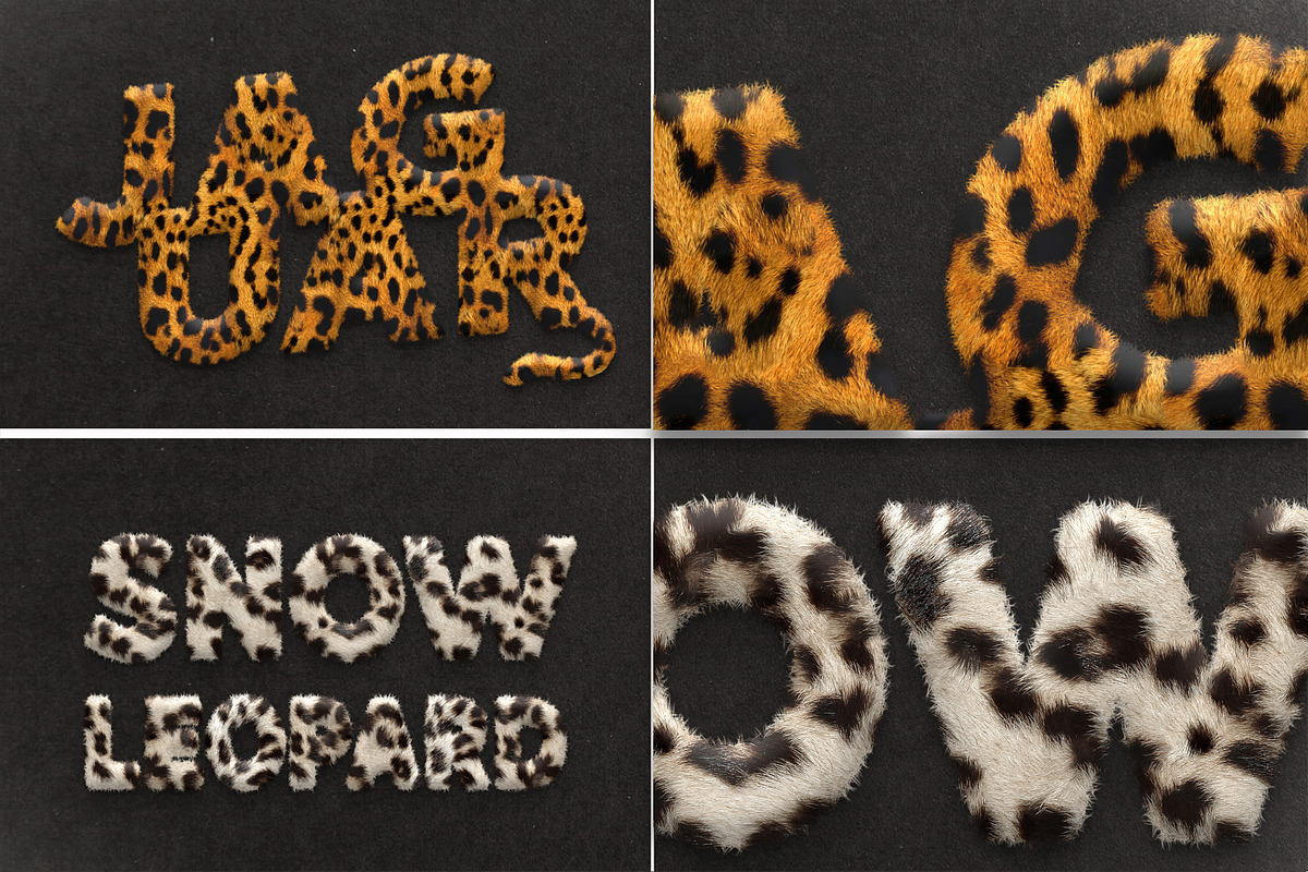 Fur Styles, Actions, Brushes, an Action Add-On by Sophico (Photo 4 of 10)