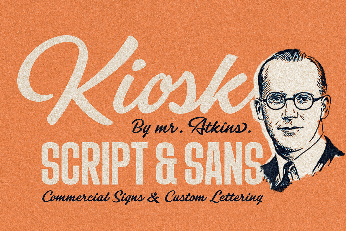 Kiosk Font Pack, a Sans Serif Font by Fenotype (Photo 1 of 12)