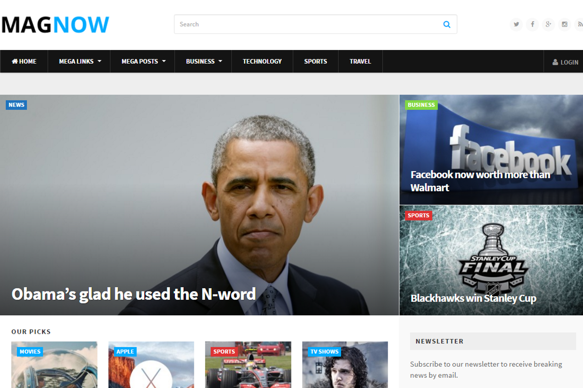 MagNow WordPress Theme, a WordPress Template by Theme Junkie (Photo 4 of 4)
