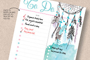 To Do Planner: Half Letter & Letter, a Stationery Template by Stick with Sam (Thumbnail 2 of 4)