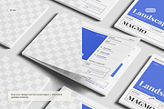A4 Landscape Magazine Mockup, a Books & Magazine Mockup by Toasin Studio (Thumbnail 2 of 7)