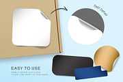 Blank Sticker Mockup Set, a Mockup by DesignerCandies (Thumbnail 9 of 11)
