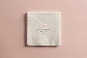 Paper Napkin Mockup, a Household Mockup by Graphic Pear