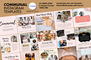 Communal Instagram Templates, a Social Media Template by Spark Design (Thumbnail 3 of 3)