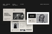 30 Page Prewritten Brand Guidelines, a Presentation Template by Amaré Creative (Thumbnail 4 of 8)
