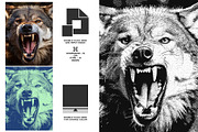 Grunge Line Photocopy Effect, an Action Add-On by DaldSgh (Thumbnail 14 of 16)