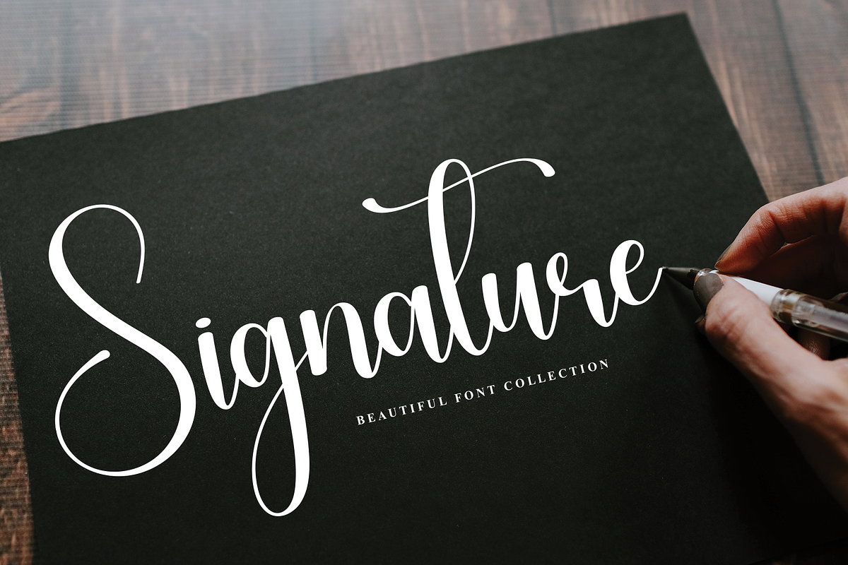 Astrology | Script Font, a Handwritten Font by Scratchones (Photo 4 of 9)