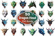 Dragon Head Png, an Illustration by Forhadx5 (Thumbnail 1 of 7)