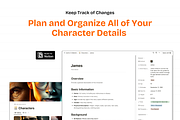 Author’s Sidekick: Notion Writing, a Templates & Theme by Is Right Here (Thumbnail 2 of 5)