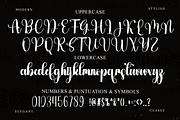 Aster Magnolia, a Handwritten Font by InermediaSTUDIO (Thumbnail 7 of 8)