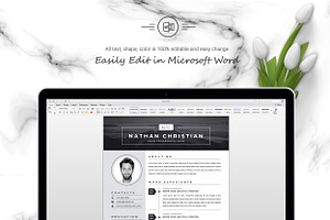 Modern & Creative Resume/CV Template