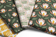 25 Cute pastel floral patterns, a Pattern Graphic by RevolutionizZed (Thumbnail 6 of 18)