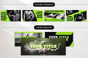 Fitness Coach Social Media Bundle, a Social Media Template by DigiPax (Thumbnail 7 of 10)