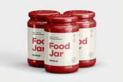 Food Jar Mock-up, a Packaging Mockup by zippypixelstudio (Thumbnail 2 of 8)