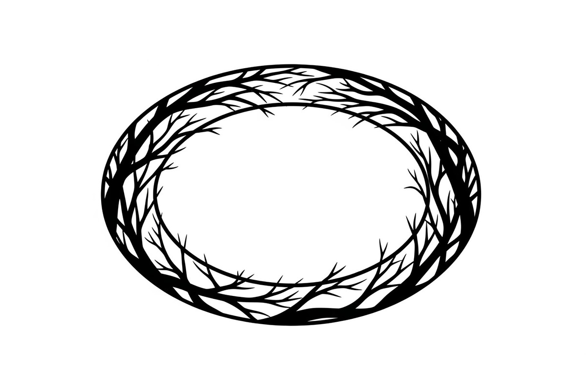 Hand Drawn Oval Scribble Frames, an Illustration by Gfx_Store (Photo 21 of 51)