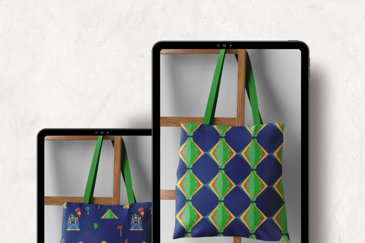 Let’s Fiesta – Dark Theme | Seamless, a Graphic by AashimaDesigns (Photo 3 of 3)