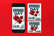 Remembrance Day Flyer, a Flyer Template by graphicook (Thumbnail 3 of 3)