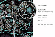 Retro tree - Set 1, a Pattern Graphic by Yummy (Thumbnail 2 of 8)