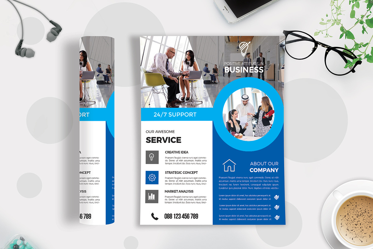 30+ Business Flyers Bundle, a Flyer Template by Imagine Design Studio (Photo 3 of 31)