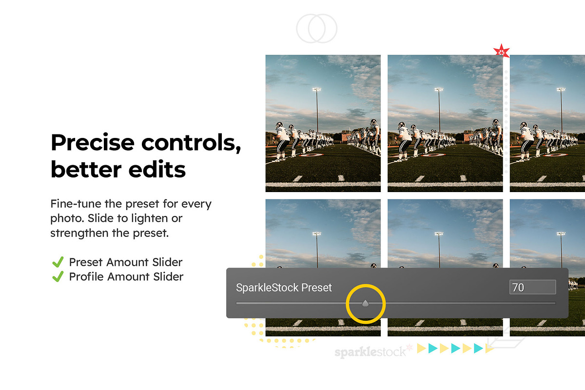 20 Game Day Lightroom Presets LUTs, a Preset Add-On by SparkleStock (Photo 11 of 13)