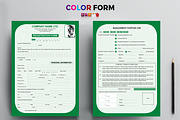 Registration and Questionnaire Form, a Stationery Template by artico (Thumbnail 3 of 3)