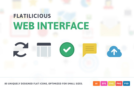 Web Interface Flat Icons