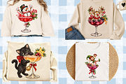 Whimsical Christmas Cocktail PNGs, a Decorative Illustration by Ink Gallery (Thumbnail 13 of 13)