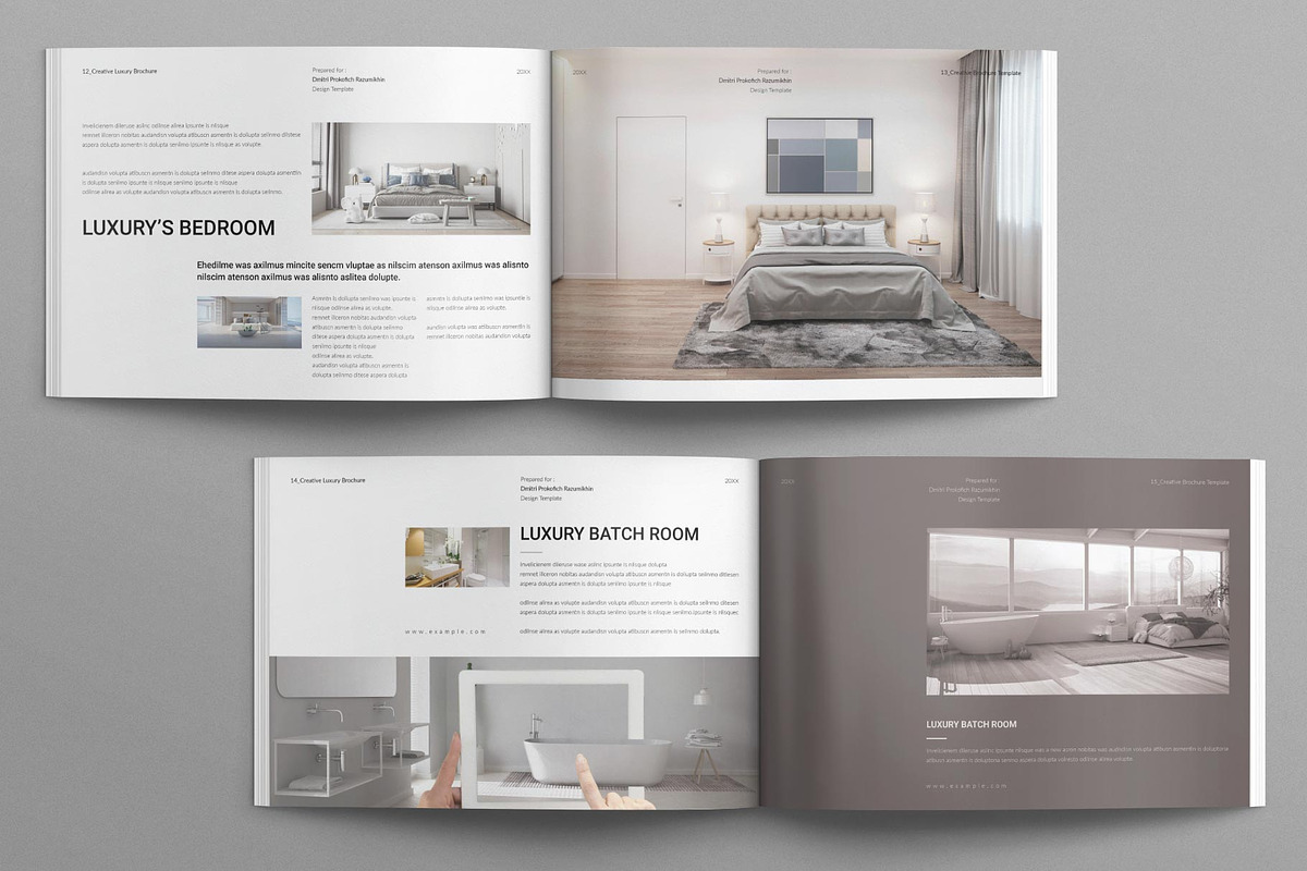Creative Brochure Template Landscape, a Brochure Template by MassiveCreator (Photo 5 of 8)