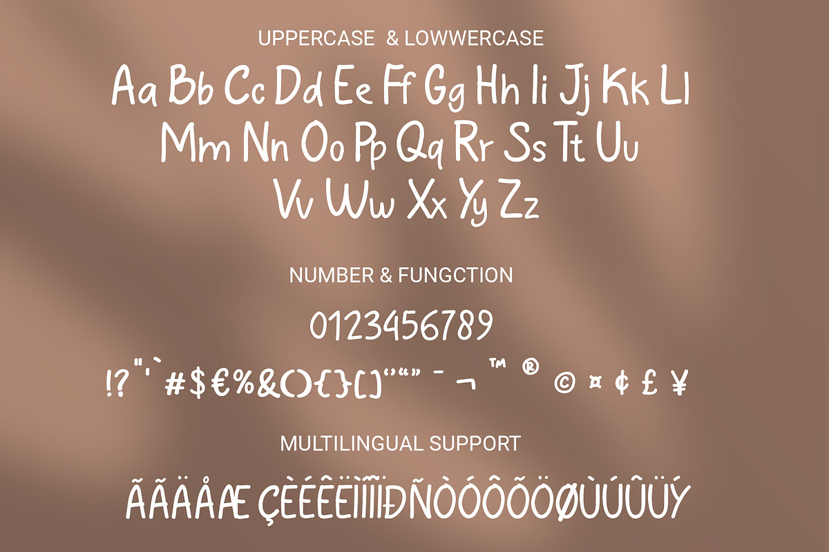 Cutelia Elegant Handmade Font, a Font by RHD Creative Studio (Photo 9 of 9)