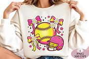 Game Day Softball Png, an Illustration by Daily.Designs (Thumbnail 3 of 5)