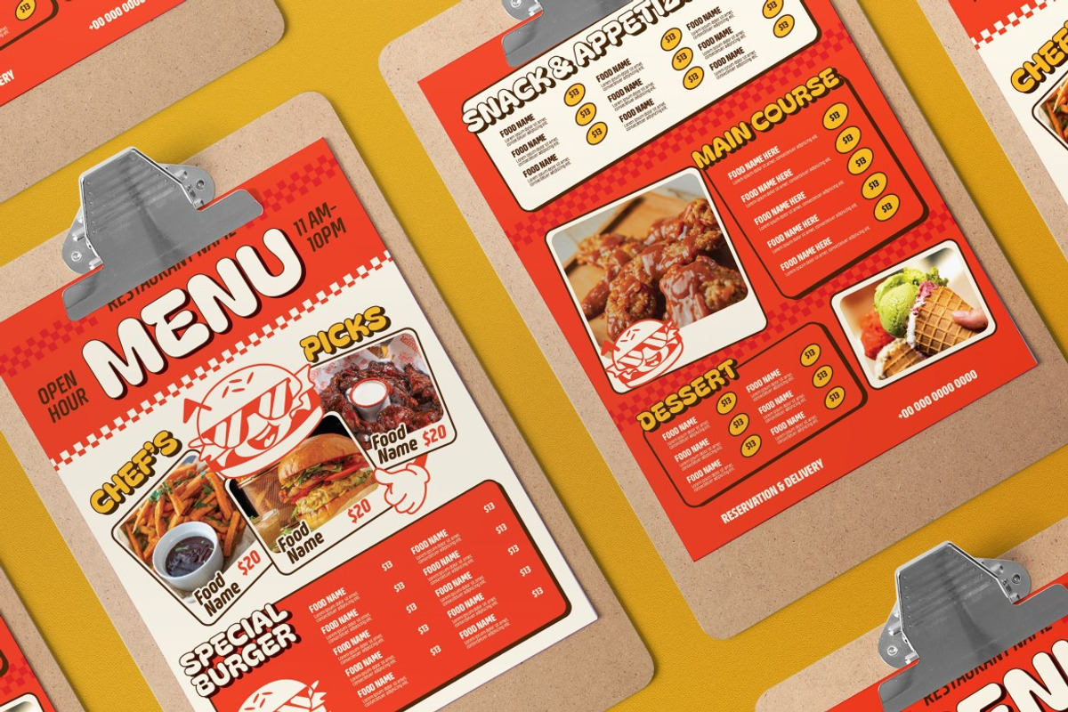Food Menu preview 3
