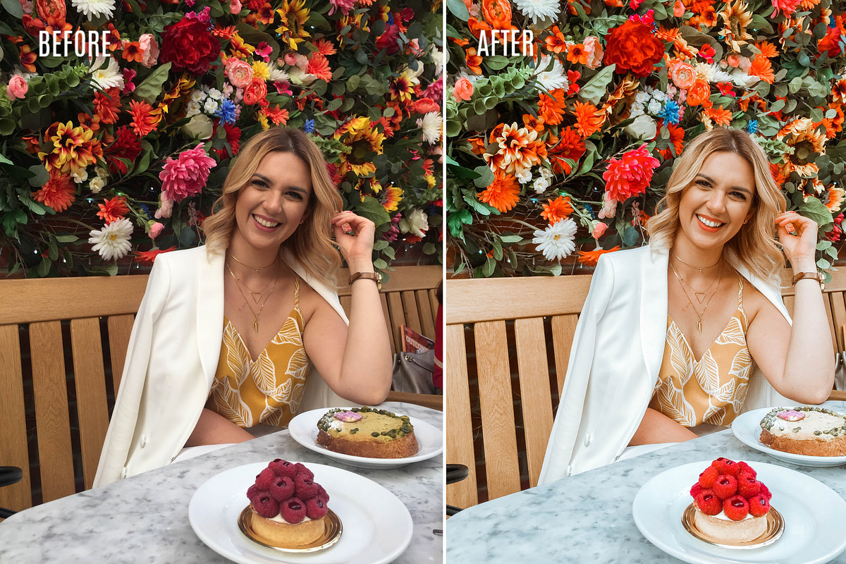 Mobile Lightroom Presets COLOR POP preview 2