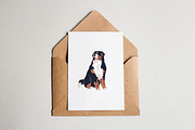 Cute bernese mountain dog set, an Animal Illustration by Good Studio (Thumbnail 6 of 6)