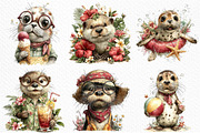 Summer Seal Clipart PNG, an Illustration by Craft Nest (Thumbnail 4 of 11)