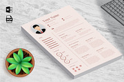 Pro Resume/CV Template | MS Word, a Resume Template by Blue Digital Studio (Thumbnail 1 of 2)
