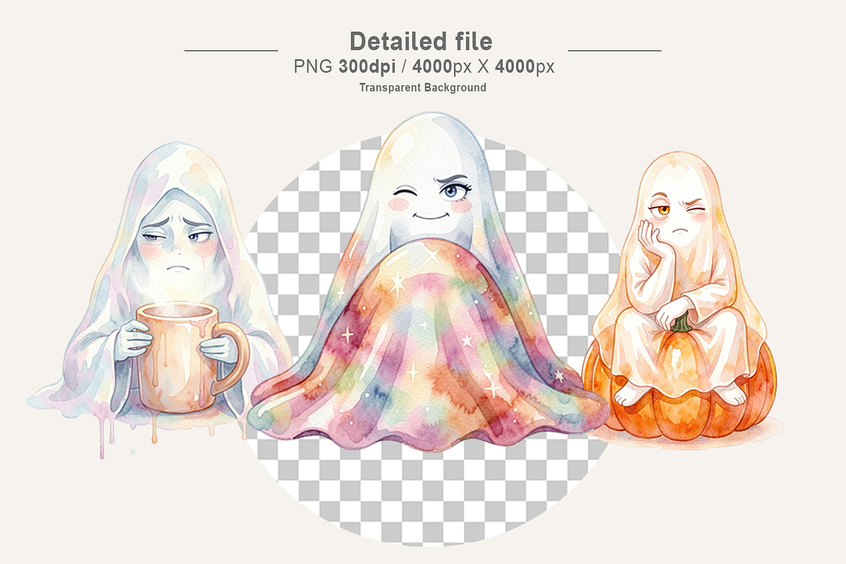 Sarcastic Ghost Sublimation, an Illustration by Artnoy (Photo 3 of 8)
