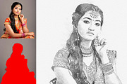 Professional Sketch Maker Photoshop, an Action Add-On by MRI STUDIO (Thumbnail 5 of 17)