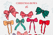 Christmas Vintage Vector Collection, a Seasonal Illustration by DiashaArt (Thumbnail 9 of 17)