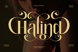 Halind Modern Elegant Serif