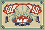 Three Horse Typeface, a Serif Font by alit design (Thumbnail 7 of 20)