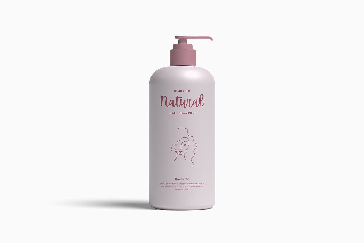 Pump Bottle Mockup, a Cups & Container Mockup by suciamairastd (Photo 3 of 6)